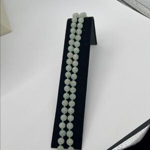 3.23.26-29 Vintage Hand-knotted  Jadeite Necklace